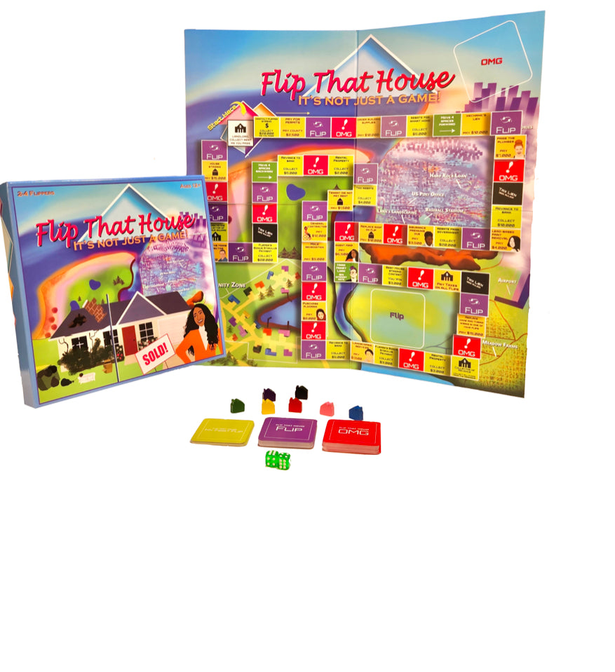 Flip That House The Board Game