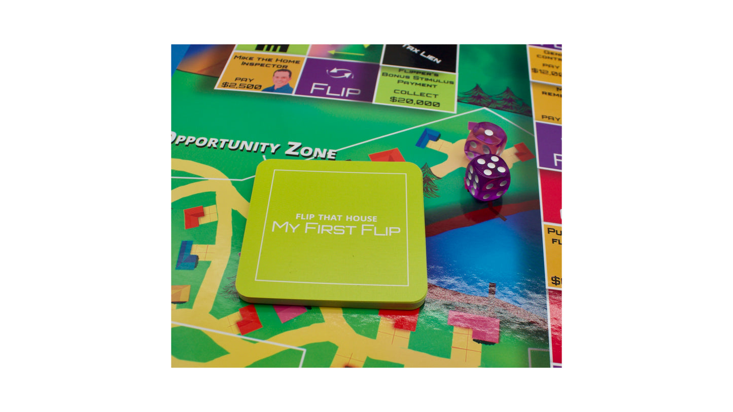 Second Edition "Flip That House Board Game" Available NOW!!!!! Second Edition!!!!