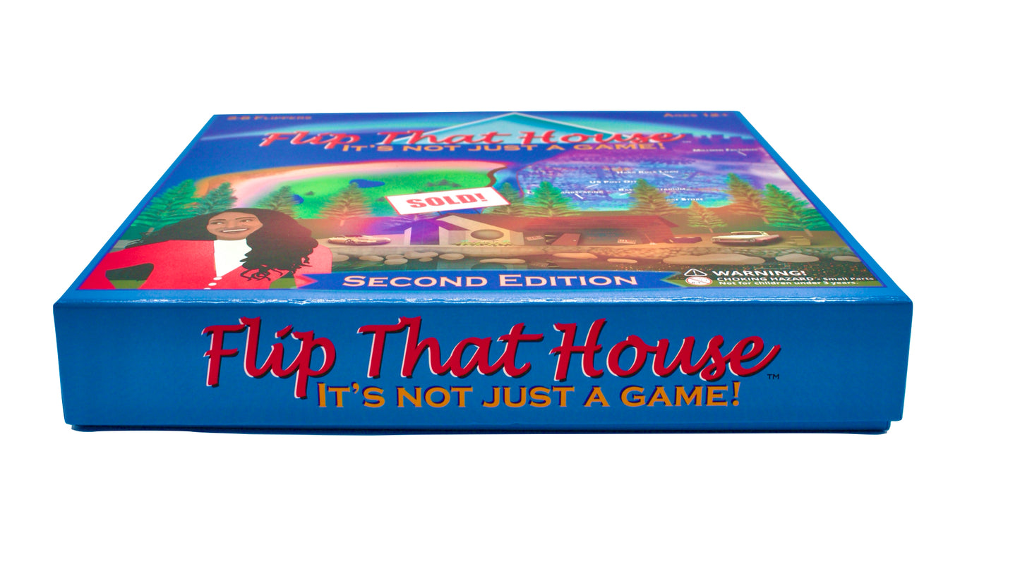 Second Edition "Flip That House Board Game" Available NOW!!!!! Second Edition!!!!